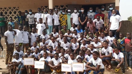 FOOTBALL AU BÉNIN : L&rsquo;Académie Hooli voit le jour à Parakou  . Une initiative de l&rsquo;international Rachid Rouga