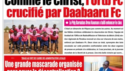 UNE DU MARDI 19 AVRIL 2022