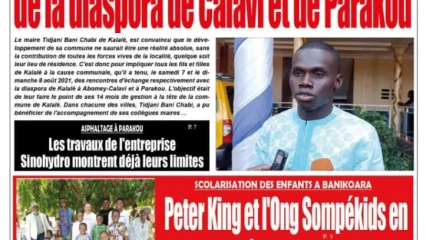 Parution du lundi 09 août 2021