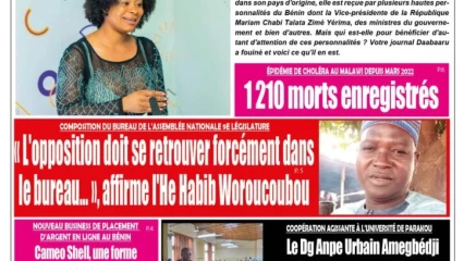 UNE DU VENDREDI 10 FÉVRIER 2023