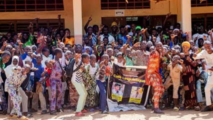 Travers un café linguistique à Tchaourou: le Mouvement des Jeunes Talentueux s'engage pour le bien-être de la jeunesse