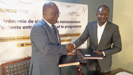 Signature d'un mémorandum d'entente: la Fercab et le Programme Redevabilité se donnent la main