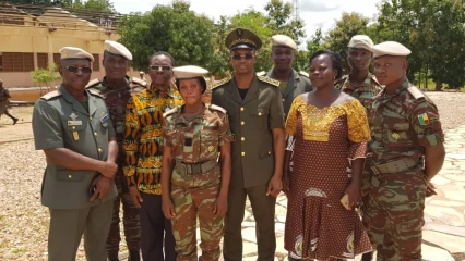 DÉPARTEMENT DU BORGOU : Le préfet Cissé dope le moral aux enfants de troupe de Bembéréké
