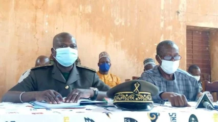 TOURNÉE STATUTAIRE DU PREFET DE L&rsquo;ALIBORI : Karimama a reçu la délégation de Mohamadou Moussa