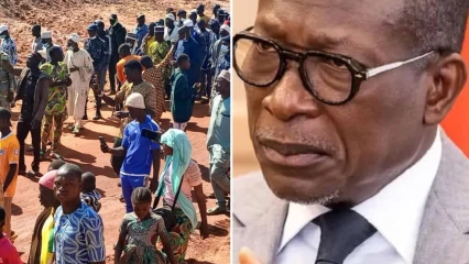 Marche de remerciement des populations de kouandé pour une route en chantier: patrice talon n’en avait pas besoin