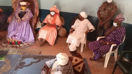 POUR UNE ÉLECTION PRÉSIDENTIELLE APAISÉE AU BÉNIN : Mariam Talata Zimé échange avec les rois de Parakou