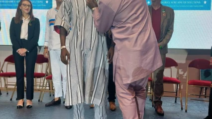 PRIX AFRIQUE DES SOLUTIONS :  Le béninois Oumaya Moussa Abdoulaye, le sacre