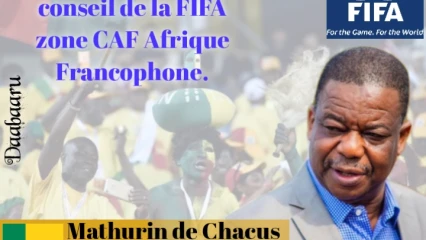 CAF/ 43E AG ORDINAIRE ET ÉLECTIVE  : Mathurin de Chacus élu membre du conseil de la Fifa