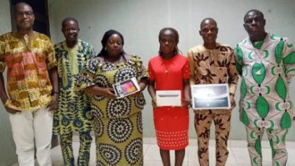 BÉNIN : Richard Boni Ouorou fait don de matériels à la radio Crystal News