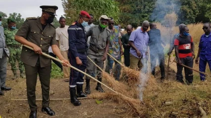 ALLUMAGE DES FEUX PRECOCES DANS LE BORGOU : Le préfet Cissé lance la campagne 2021-2022