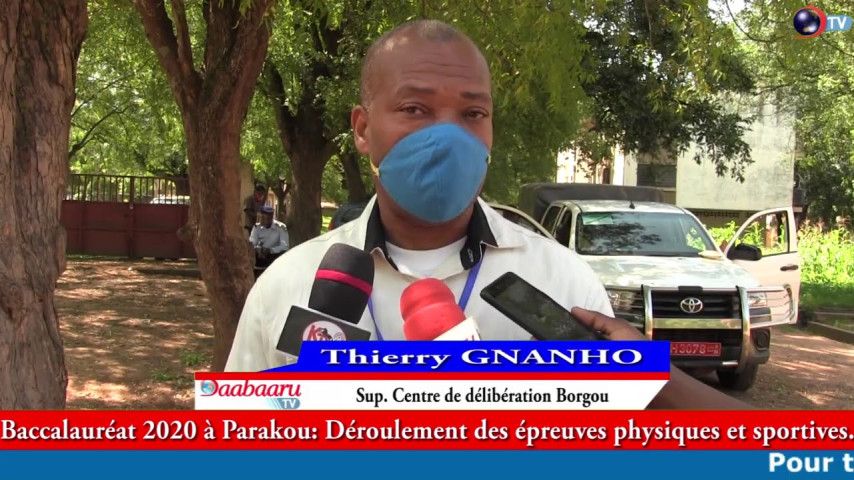 BACCALAURÉAT 2020 À PARAKOU: Déroulement des épreuves physiques et sportives