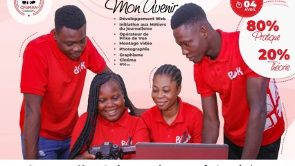 CENTRE DE FORMATION AUX MÉTIERS DE L’AUDIOVISUEL ET DU NUMÉRIQUE (CFOMAN-DAABAARU) : Les inscriptions se poursuivent . La rentrée prévue pour le 4 avril prochain