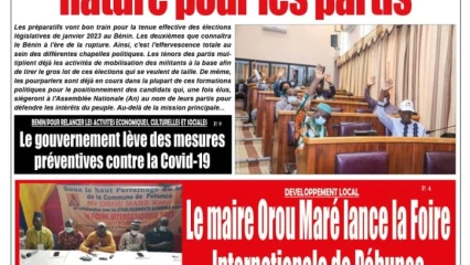 UNE DU JEUDI 17 MARS 2022