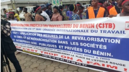 CÉLÉBRATION DU 1ER MAI AU BÉNIN : La Cstb dénonce les conditions de vie des travailleurs