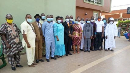 INSTALLATION DU BUREAU DE L&rsquo;ACC-UD DE L&rsquo;UNION PROGRESSISTE DU BORGOU : Hermione Zounon Mama plébiscitée  . La Pc Dr Blandine Adignondé Wetohossou et le Cn Christophe Béni satisfaits  . Voir la composition du nouveau bureau élu