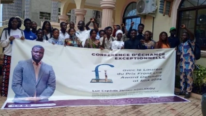 Parakou/Sur plusieurs sujets liés aux droits humains: Luc Agblakou échange à cœur ouvert avec le public 