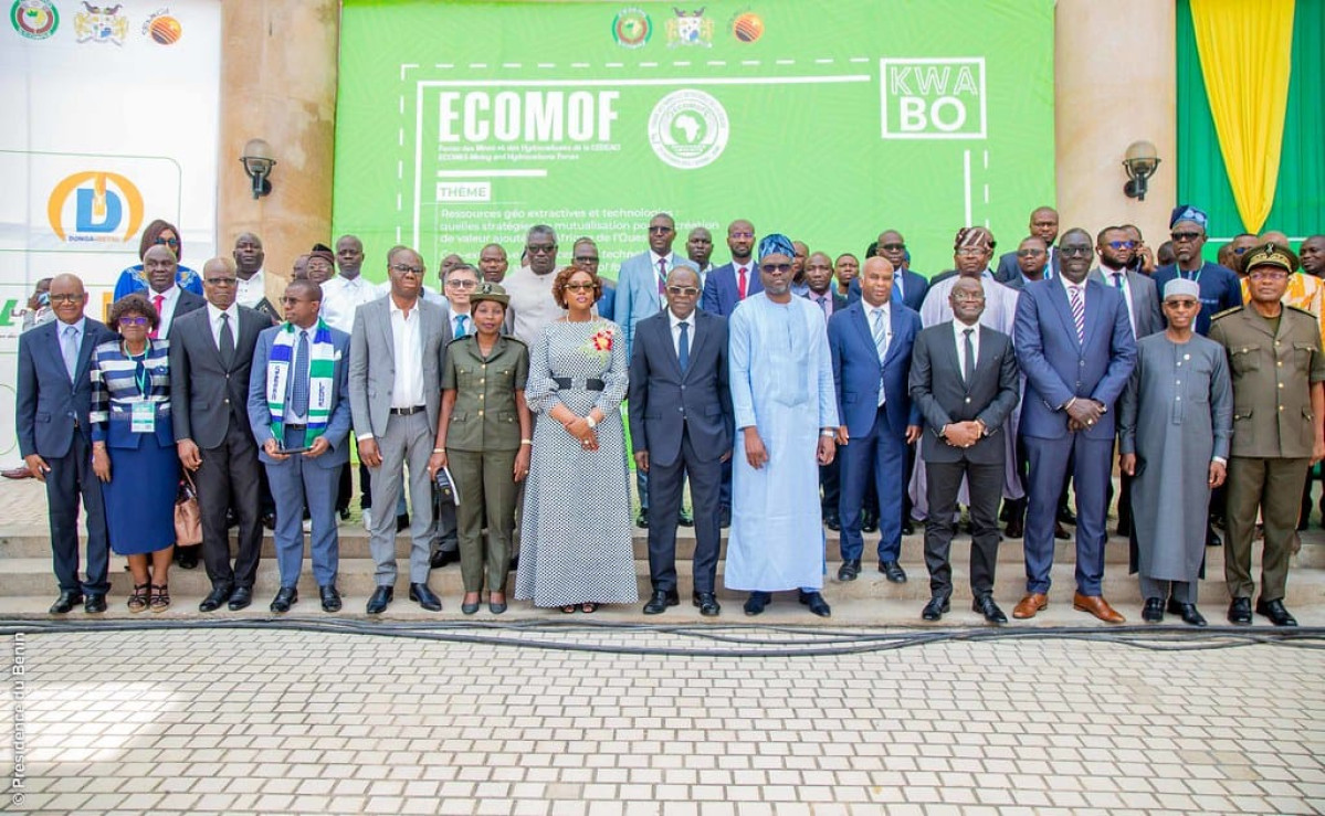 4E ÉDITION DU FORUM DES MINES ET DU PÉTROLE DE LA CEDEAO :  Le Bénin réussit l’exploit grâce au dynamisme du Ministre Adambi   . Abt rehausse la cérémonie d’ouverture