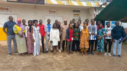 SOUS LA DIRECTION DE LA FERCAB : Une délégation de journalistes togolais en visite au groupe de presse Daabaaru