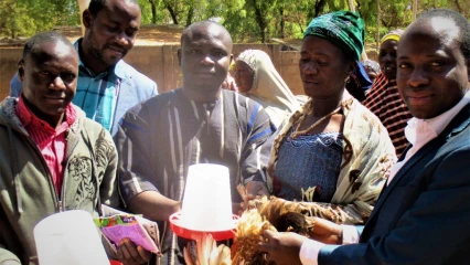 BANIKOARA/POUR LEURS ACTIVITÉS : Une centaine de femmes dotée de matériels d’élevage