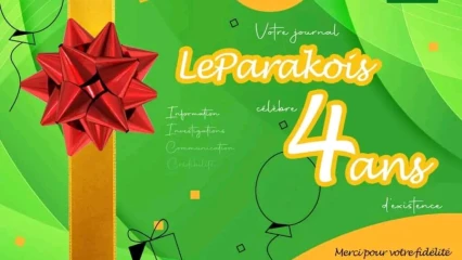 UNIVERS MEDIATIQUE BÉNINOIS : Le Journal “LeParakois” fête ses quatre ans d&rsquo;existence