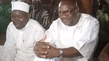 RESPECT D’UNE PROMESSE ÉLECTORALE : Charles Toko fait une exception à la règle  . Conformément à sa promesse électorale, la mosquée de Tourou2 carrelée