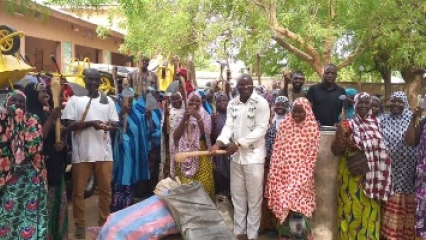 Malanville/Pour dynamiser le maraîchage: L’Atda Vallée du Niger et le Msec appuient des groupements de femmes 