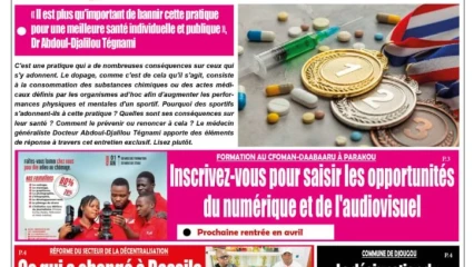 UNE DU VENDREDI 24 MARS 2023