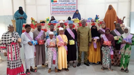 CONCOURS DE LECTURE DU CORAN À PARAKOU : Lfuces-Ong remet une centaine de prix
