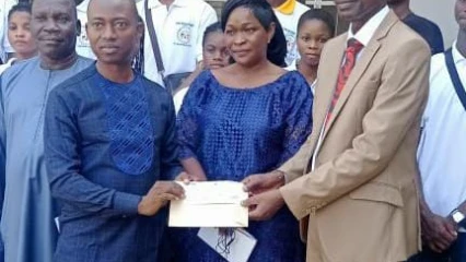 NATITINGOU/PREMIÈRE ÉDITION DE LA FOIRE INTERNATIONALE ‘’ NATI LA BELLE‘’ : L’Ong Secours vie, offre un demi-million pour soutenir la mairie