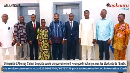 Célébration de l&rsquo;excellence à l&rsquo;enstic: Wilfried Léandre Houngbédji raconte son expérience aux étudiants 