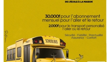 COTONOU/GRÂCE AUX SCHOOL BUS DE ADEO : Assurez le transport de vos enfants de la maison à l&rsquo;école et vice-versa