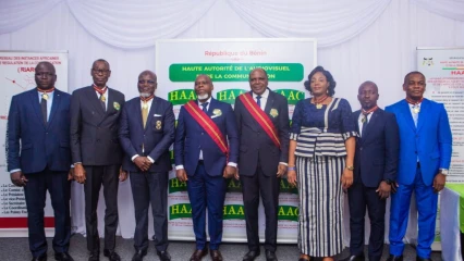 Ordre national du Bénin: sept membres de la Haac distingués 