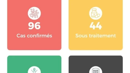 BÉNIN/CORONAVIRUS : 96 cas confirmés, 50 personnes guéries