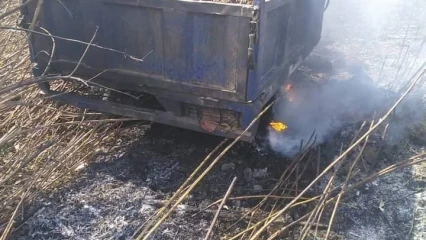ACCIDENT DE CIRCULATION A BEMBEREKE : Un jeune d’environ 24 ans mort calciné