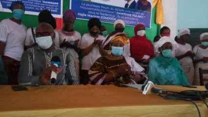 POUR UNE ÉLECTION DU DUO TALON-TALATA AU PREMIER TOUR, Mariam Djaouga et la jeunesse Peulh du Bénin sonnent la grande mobilisation à Nikki