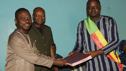 MAIRIE DE BANIKOARA : Le nouveau S.e Wilfried Agoliagbo officiellement installé