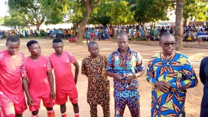 FINALE DU TOURNOI DE LA FRATERNITÉ DU BR À TCHAOUROU : Fadel Kabassi en bon leader, réunit la jeunesse