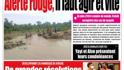 Parution du lundi 06 septembre 2021