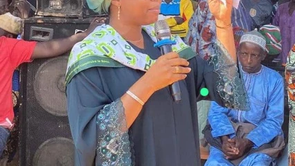 Communales à Nikki: Aurélie Adam Soulé mobilise les populations pour les candidats BR