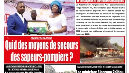 UNE DU MERCREDI 1ER FÉVRIER 2023