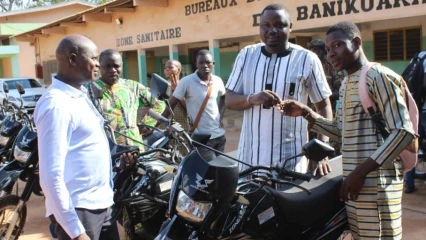 SANTÉ DES POPULATIONS DE BANIKOARA : Dix agents communautaires dotés de moyens roulants