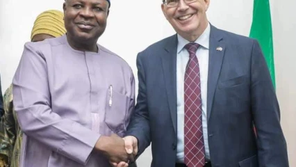 ASSEMBLÉE NATIONALE DU BÉNIN : Une délégation de parlementaires allemands reçue par l’He Abdoulaye Gounou