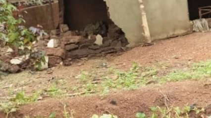 PLUIES DILUVIENNES DANS LA COMMUNE DE TCHAOUROU :  Plusieurs maisons écroulées à Kassouala  . L’appel du Ca Ganiou Amoussa aux bonnes volontés