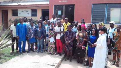 POUR LE DÉVELOPPEMENT DU CINEMA BENINOIS,  Fredy Boris Agblo échange avec les cinéastes de Parakou