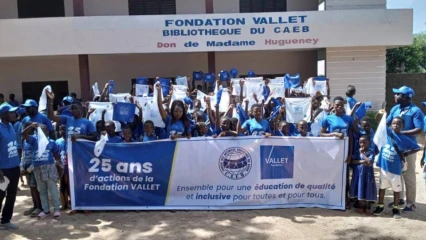 CÉLÉBRATION DU JUBILÉ D’ARGENT :  La Fondation Vallet, 25 ans d’actions au service de l’éducation inclusive  . Des caravanes organisées à Parakou, Djougou, Natitingou, Abomey, Lokossa et Porto-Novo
