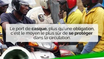 PORT OBLIGATOIRE DE CASQUE A PARAKOU :  « Je suis du Bénin » accompagne l&rsquo;initiative par des sensibilisations