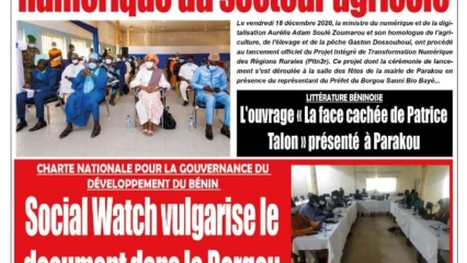 Parution du lundi 21 décembre 2020