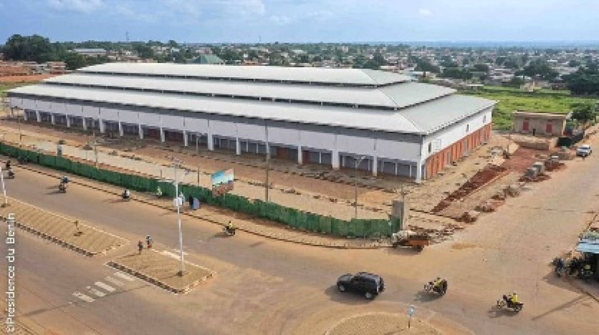 Ville de Parakou: le marché de Guèma réceptionné provisoirement