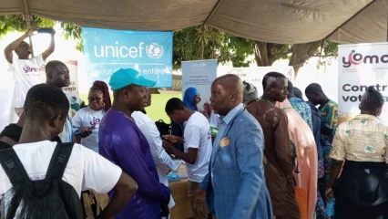 SALON DES MÉTIERS DE LA FLASH-UP : L’Unicef soutient l’initiative avec l’appui financier de l’Ue . Les étudiants découvrent les réalités du monde de l’emploi