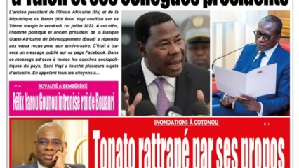 UNE DU LUNDI 4 JUILLET 2022